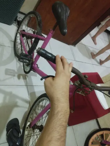 Bike pra criança ser feliz 