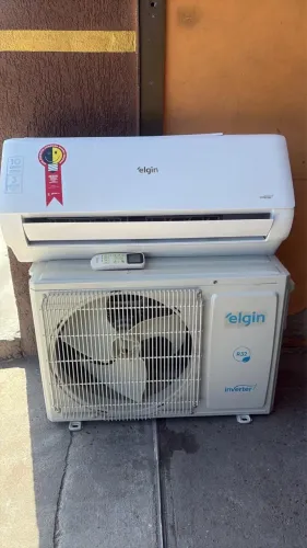 Maquina q nao precisa de propaganda Elgin 9 mil btus inverter 