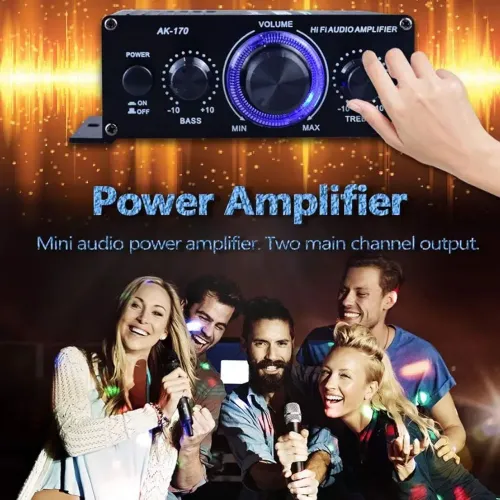 Mini Amplificador AK-170 