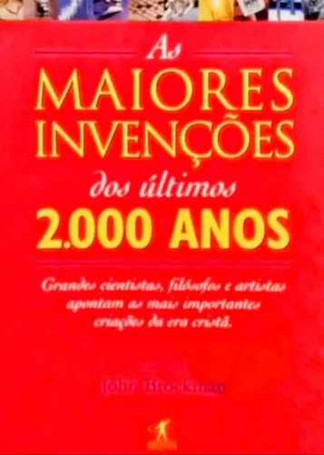 Livro As Maiores Invenções Últimos 2000 Anos De J Brockman