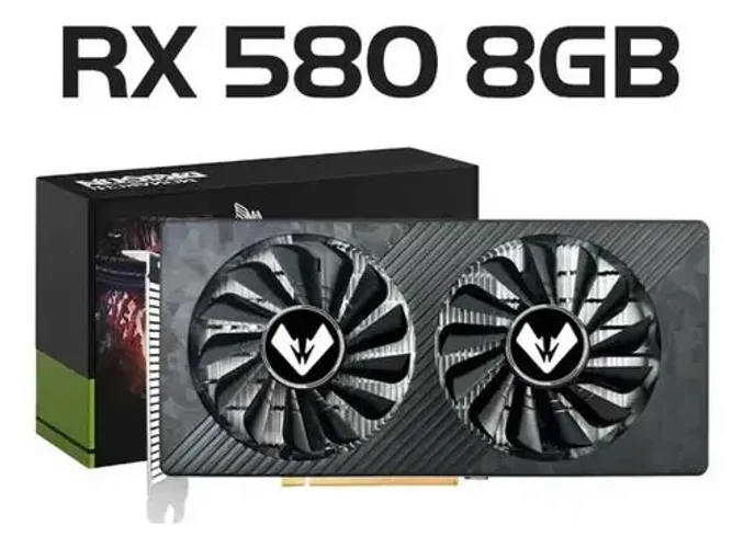Placa de vídeo RX580 2048Sp