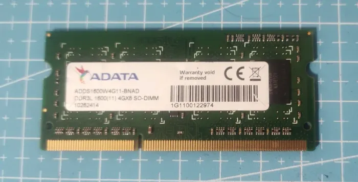 DRR3L pc3l memória ram 4gb 1600