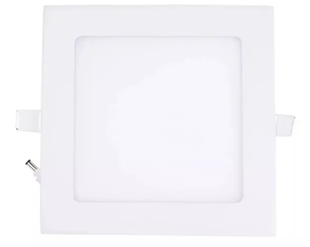 PROMOÇÃO - Plafon led embutir quadrado 24w branco frio