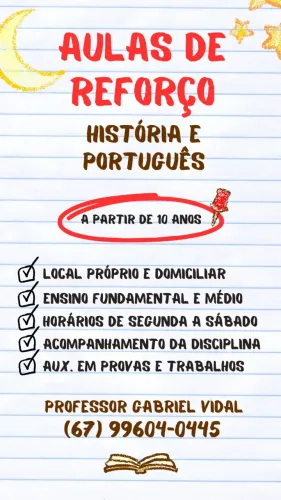 Reforço Escolar