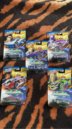 HotWheels AcceleRacers coleção completa
