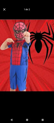 Fantasia Homem aranha 