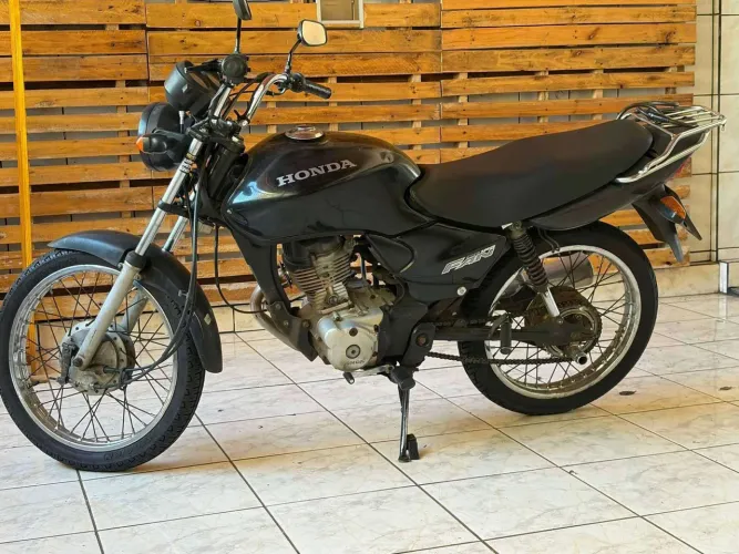 Honda CG 125 Fan 2008 Preta