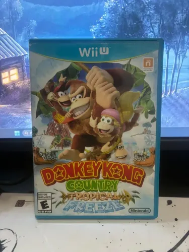 Jogo Donkey Kong Country Tropical Freeze - Wii U