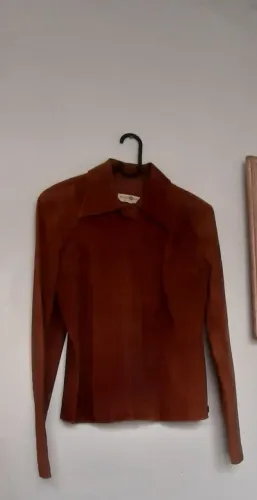 Jaqueta de couro vintage