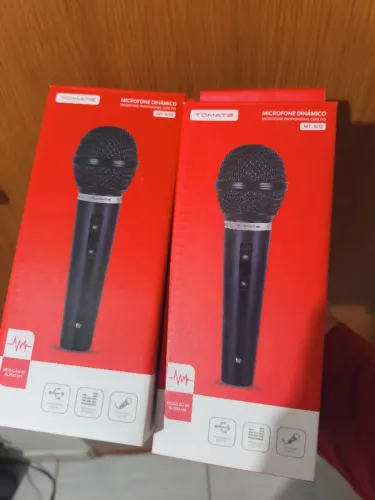 2 Microfones em estado de Novo!