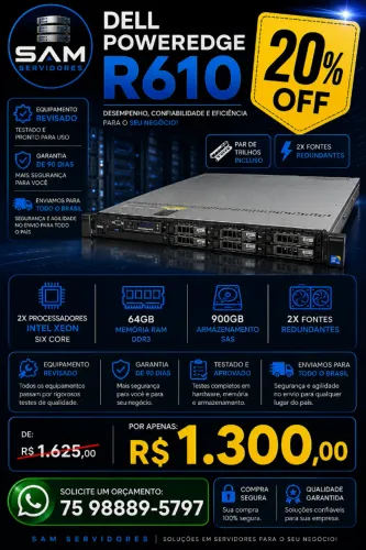 Servidor Dell PowerEdge R610
