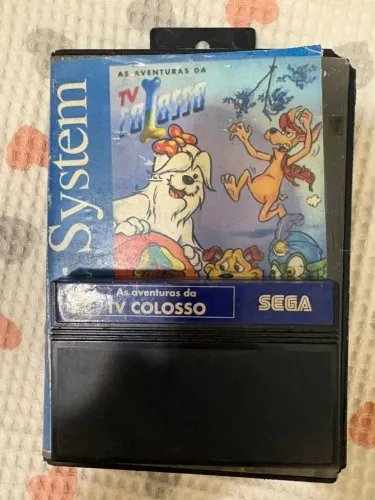 As aventuras da tv Colosso Master System tec toy