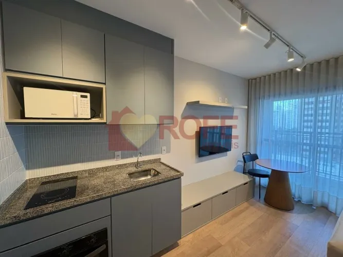 STUDIO 25 M² - LOCAÇÃO - MOBILIADO+LAZER - CAMPO BELO