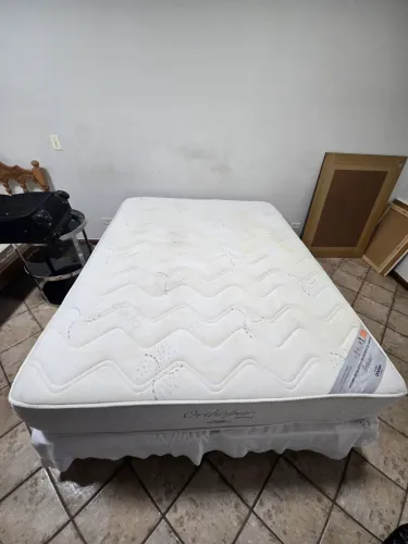 Cama Box Queen Ortobom Orthopur Premium - Máximo Conforto