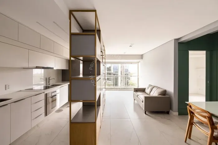 Apartamento mobiliado para alugar no Petrópolis com 2 quartos (2 suítes)