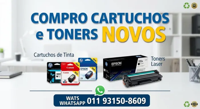 Compramos Cartuchos e toners