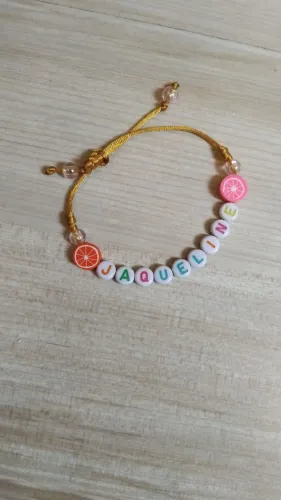 Pulseiras personalizadas com nome