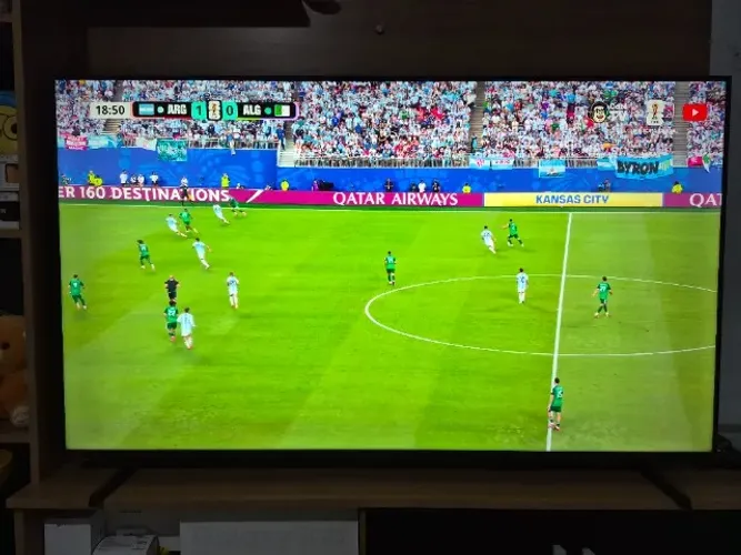 Smart TV Mini Led Hisense 55 polegadas 