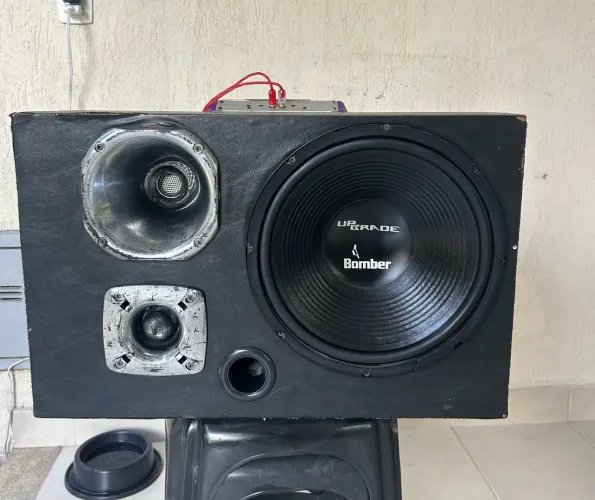 SOM AUTOMOTIVO COMPLETO - Bomber + Módulo 1200W