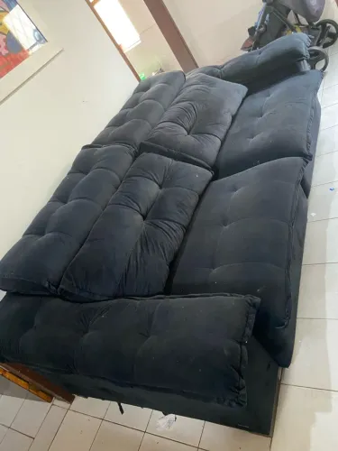 vendo sofá grande retrátil confortável