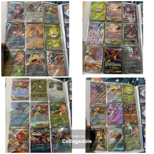 Lote de Cartas Pokémon TCG 102 cards -35% da liga