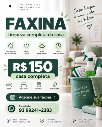 Faxina completa 