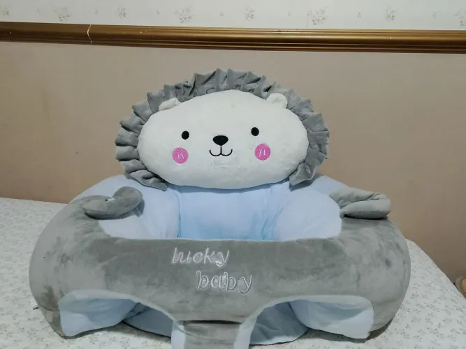 assento de pelúcia para bebê
