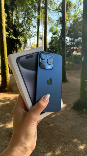 iPhone 15 Pro 128GB com caixa!