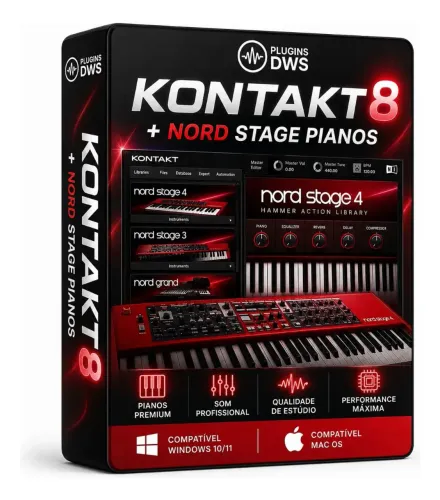 Kontakt 8 + Nord pianos
