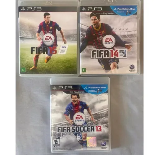 FIFA 2013, 2014 e 2015 - PS3