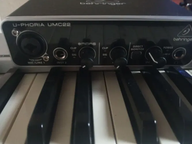 Controlador M-audio+interface de audio