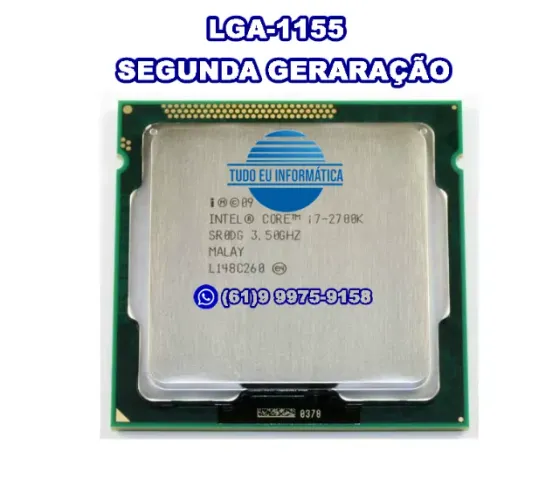 Processador Intel Core i7 2700K 3,5 GHz Quad-Core LGA 1155 CPU