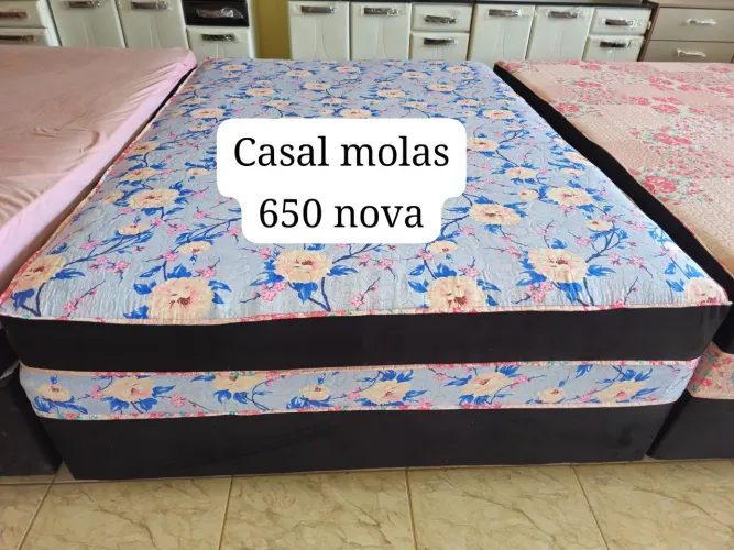 Cama de casal molas nova