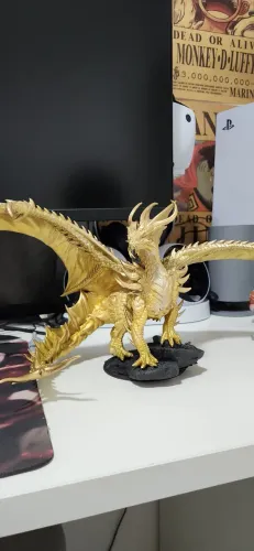 Dragão Dourado Decoração