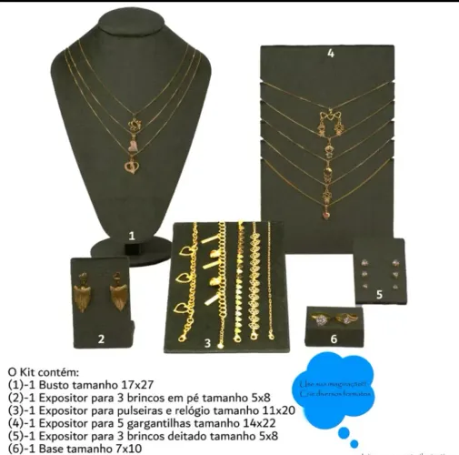 Expositor joias