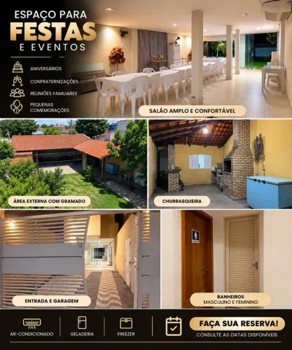 Aluguel de Espaço para festas
