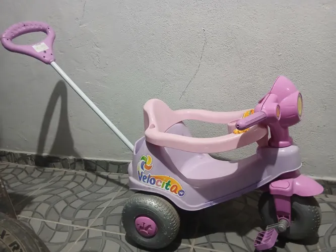 Velocita da Calesita com avaria no empurrador