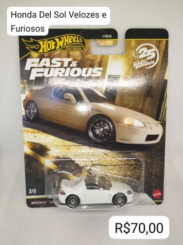 Hot Wheels Premium Del Sol Velozes e Furiosos
