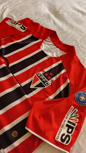 Camisa São Paulo Reebok 2009 Tri-Hexa #10 Listrada