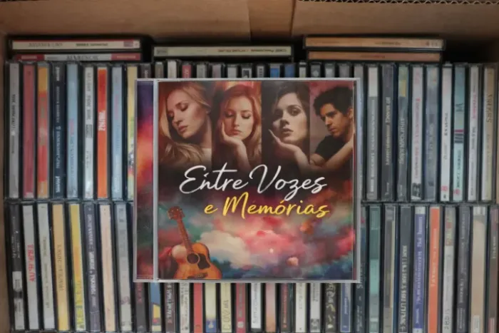 Coleção de CDs variados (157 unidades)