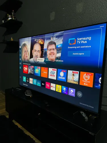 Tv 50pl Samsung Crystal 4K - NOVA NO PLÁSTICO