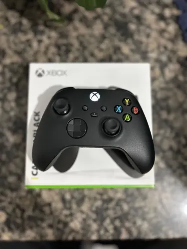 Controle x-box carbono Black