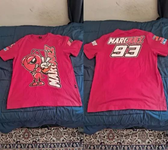CAMISA MARC MARQUEZ TAM G NOVO SEM ETIQUETA