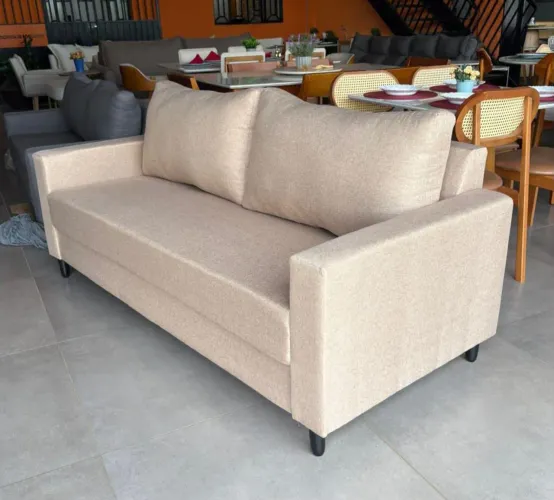 Sofá elegante e confortável 1.94cm novo a pronta entrega 