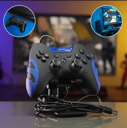 Controle Para Pc Ps3 Joystick Usb