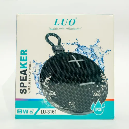 Caixa de Som Bluetooth LUO LU-3161 NOVA - Portátil e à Prova d'Água