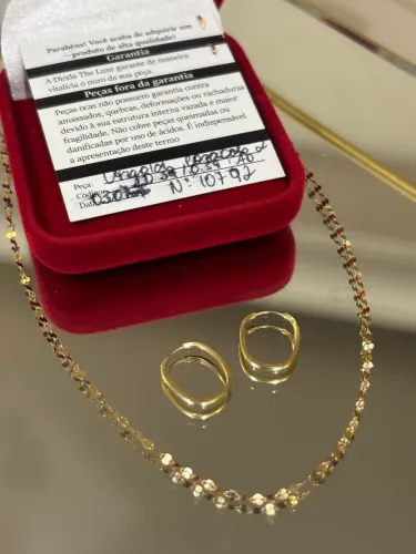 Conjunto OURO 18k