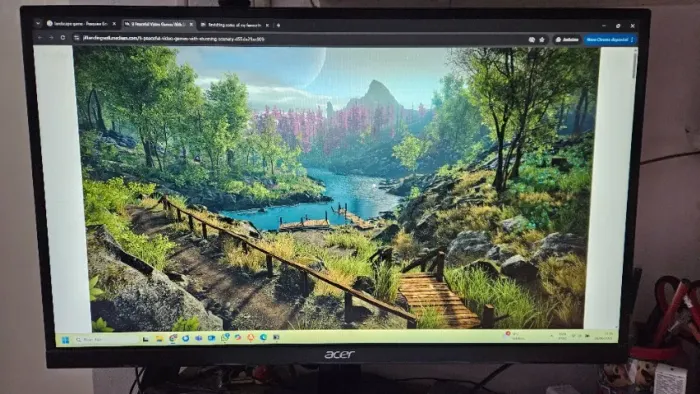Monitor Gamer Acer 27 polegadas IPS, 75 Hz, Full HD, 1ms, HDMI/VGA - SA270