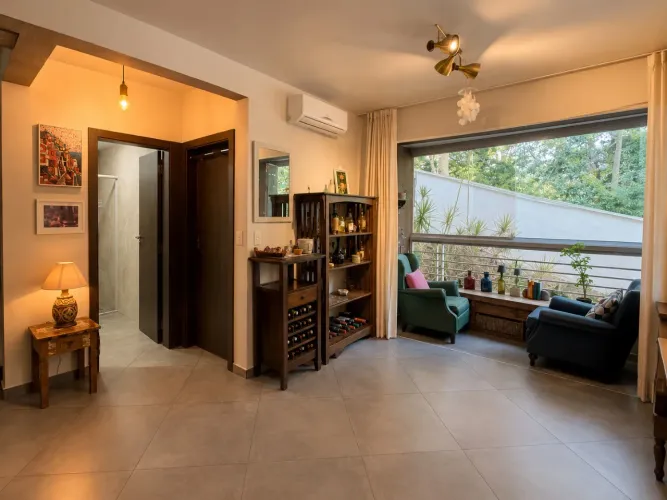 Apartamento com 1 dormitório no Itacorubi, Florianópolis.