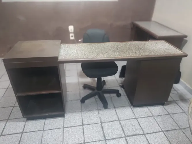 Bancada para recepção 